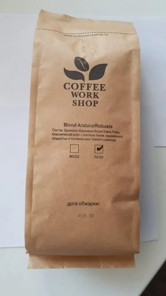 фотография продукта Кофе в зернах Бразилия/Индия Низкая Цена