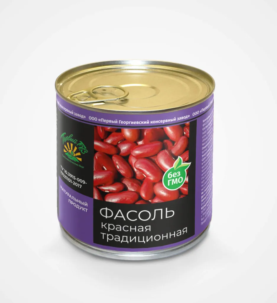 фотография продукта Фасоль традиционная красная 400 грамм.