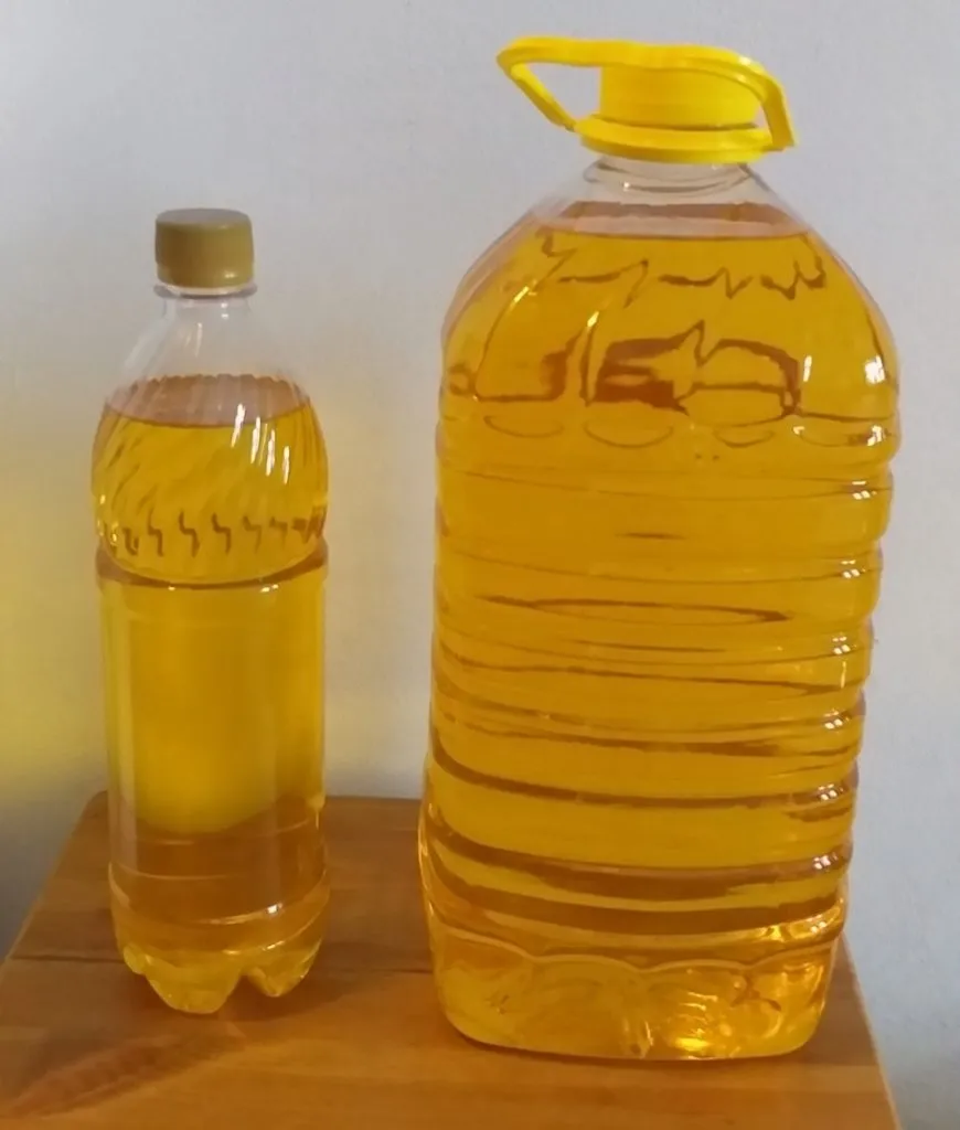 фотография продукта масло подсолнечное прессовое