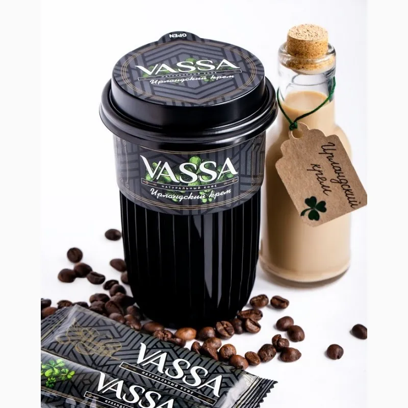 натуральный молотый кофе VASSA в стиках в Москве